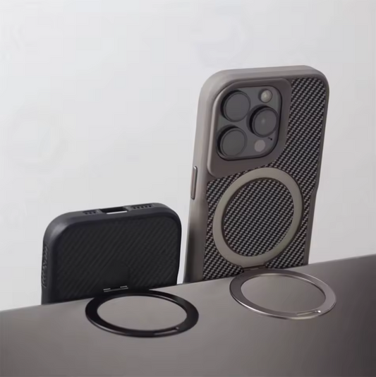 MagSafe Armor Case with Carbon Fiber Stand